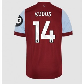 West Ham United Mohammed Kudus #14 Hemmatröja 2023-24 Kortärmad